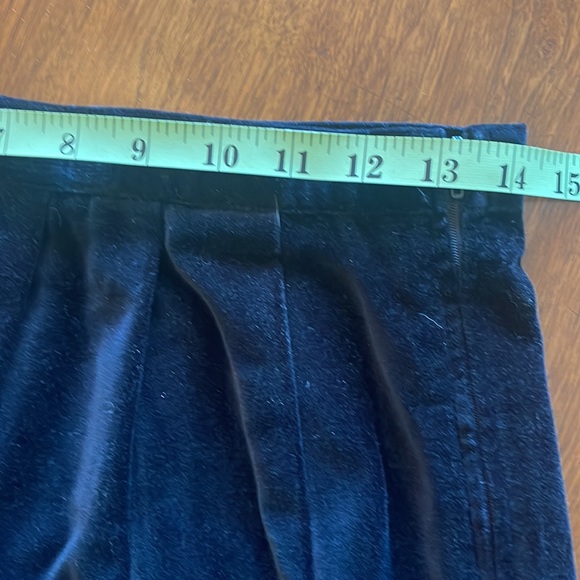VINTAGE VELVET 1970’s Skirt SZ 4 - Picture 6 of 10